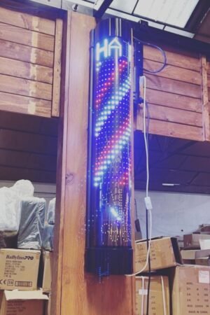 LED Barber Pole Lamp