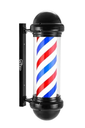 Black Small Barber Pole