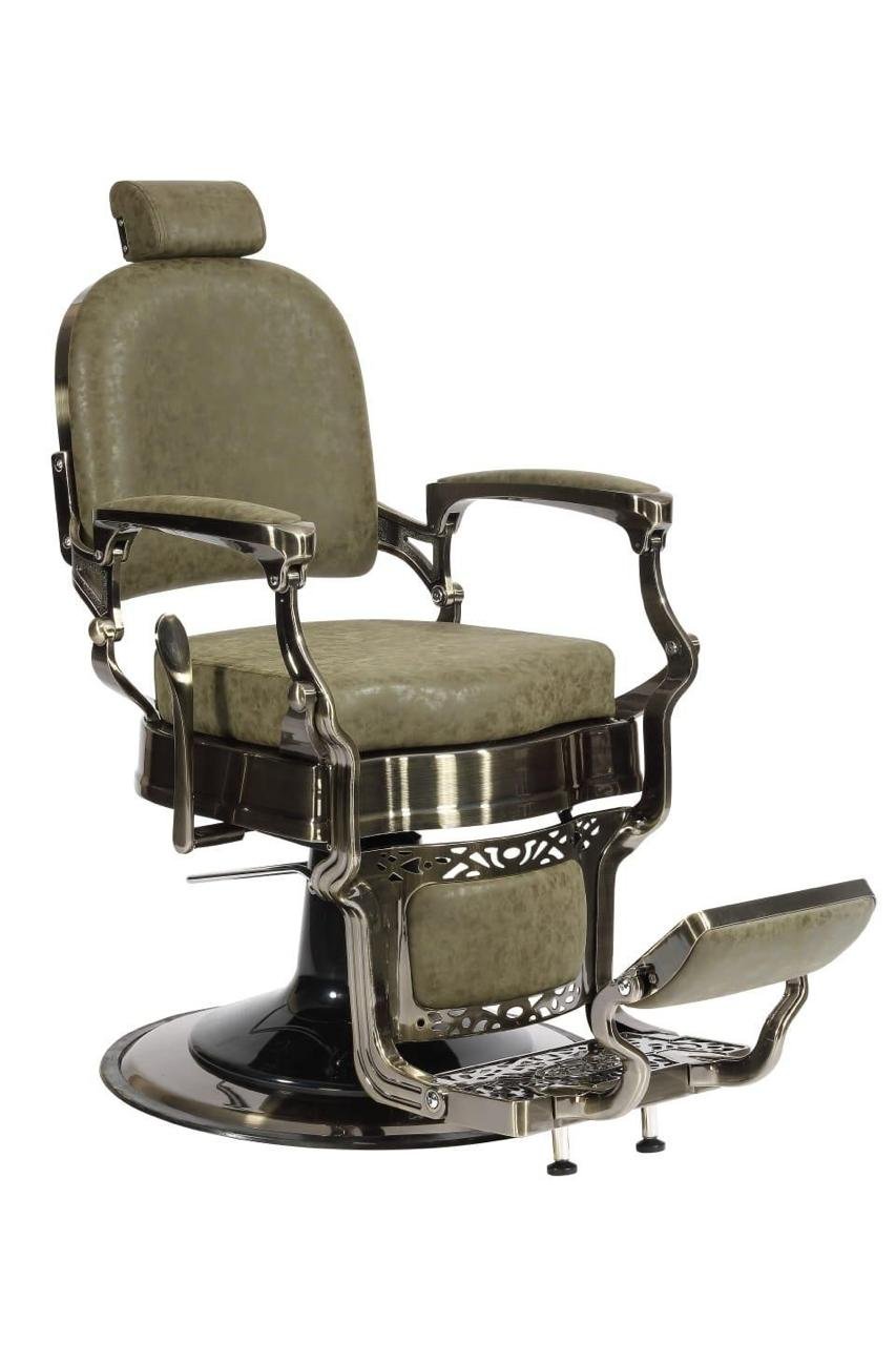 Olive Green Barber Chair