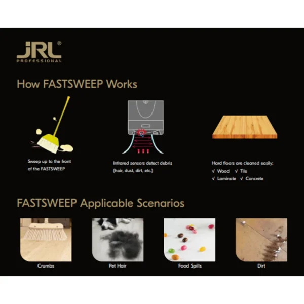 JRL Fast Sweep Hair Vacuum - Image 4