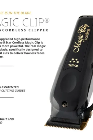 Wahl Black Cordless Magic Clip